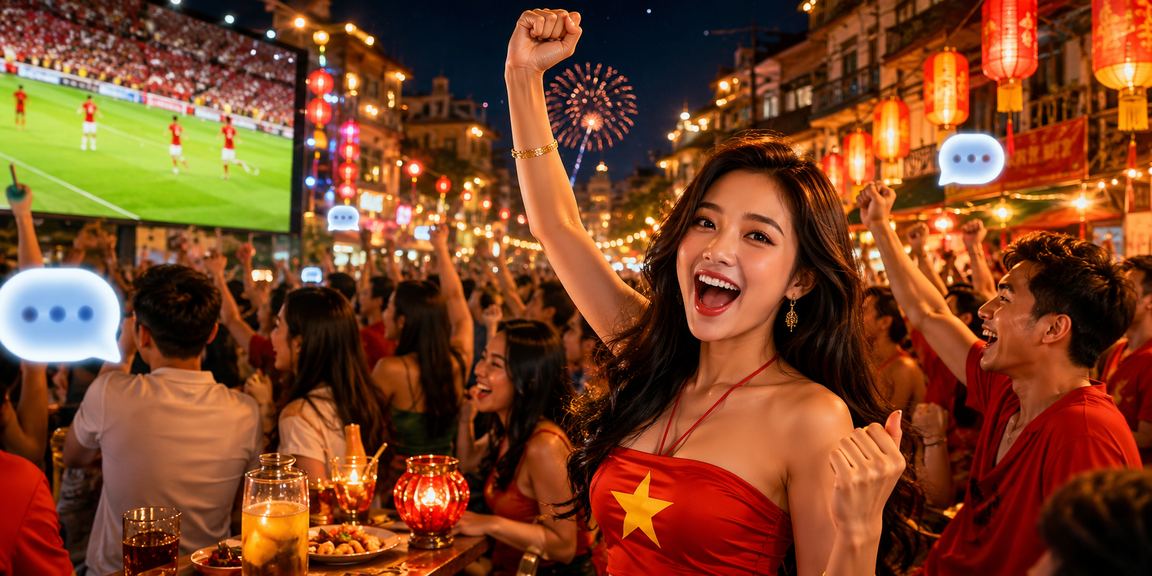 Những người hâm mộ cá cược bóng đá tại chợ đêm Hà Nội